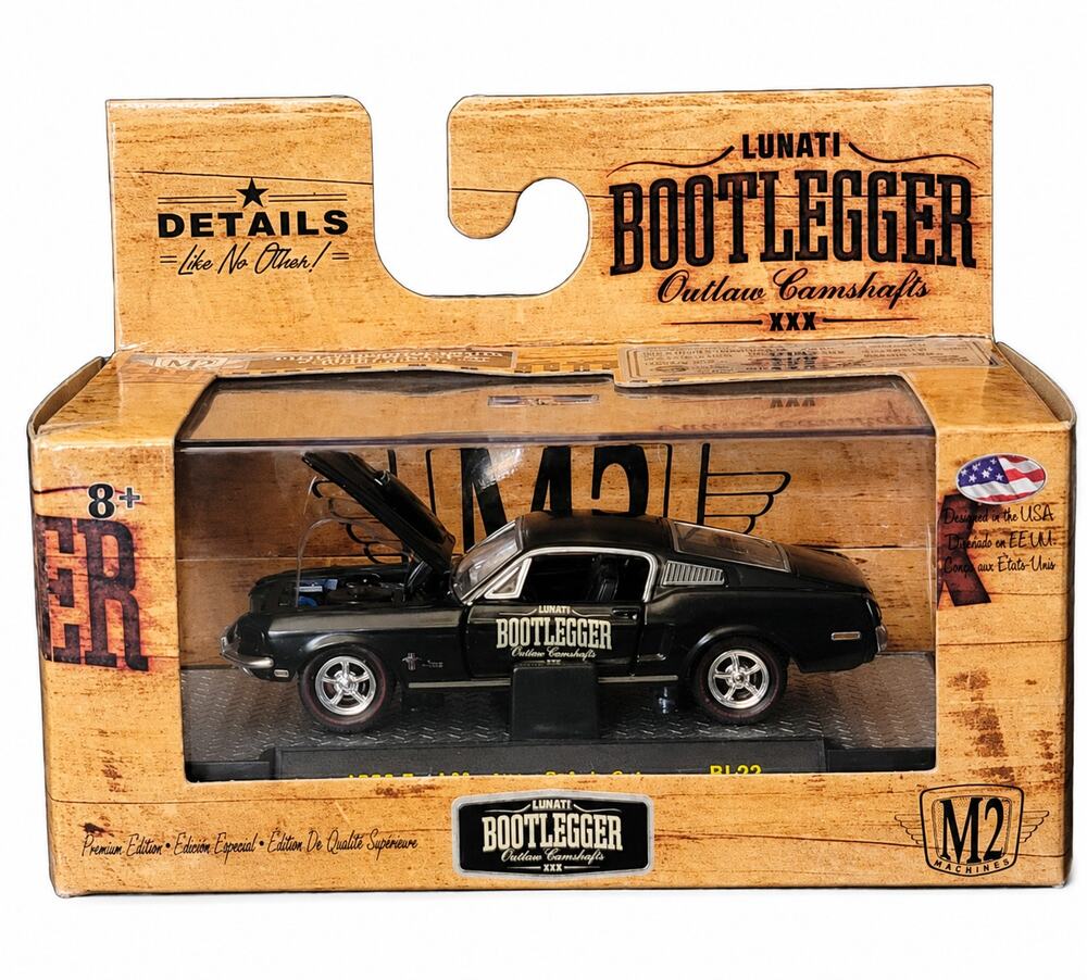 M2 Machines 1967 Shelby GT500 Lunati Bootlegger R42 Diecast NIB